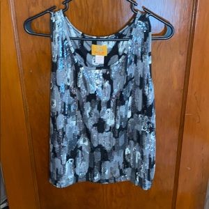 Ruby Rd sequined top